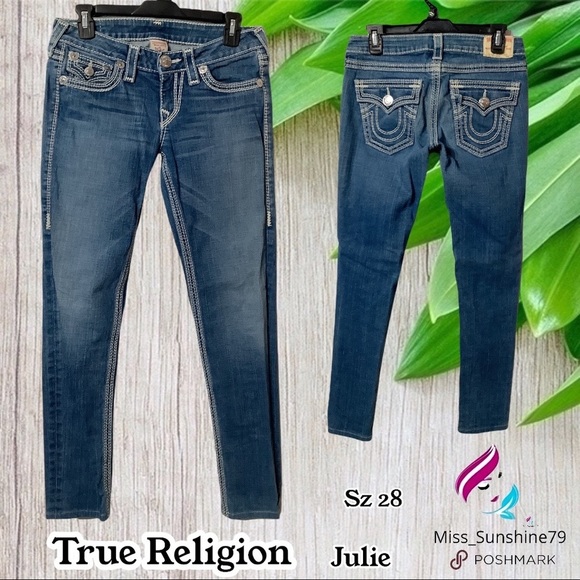 True Religion Denim - True Religion - Sz 28 - Skinny Jeans Low Rise Julie